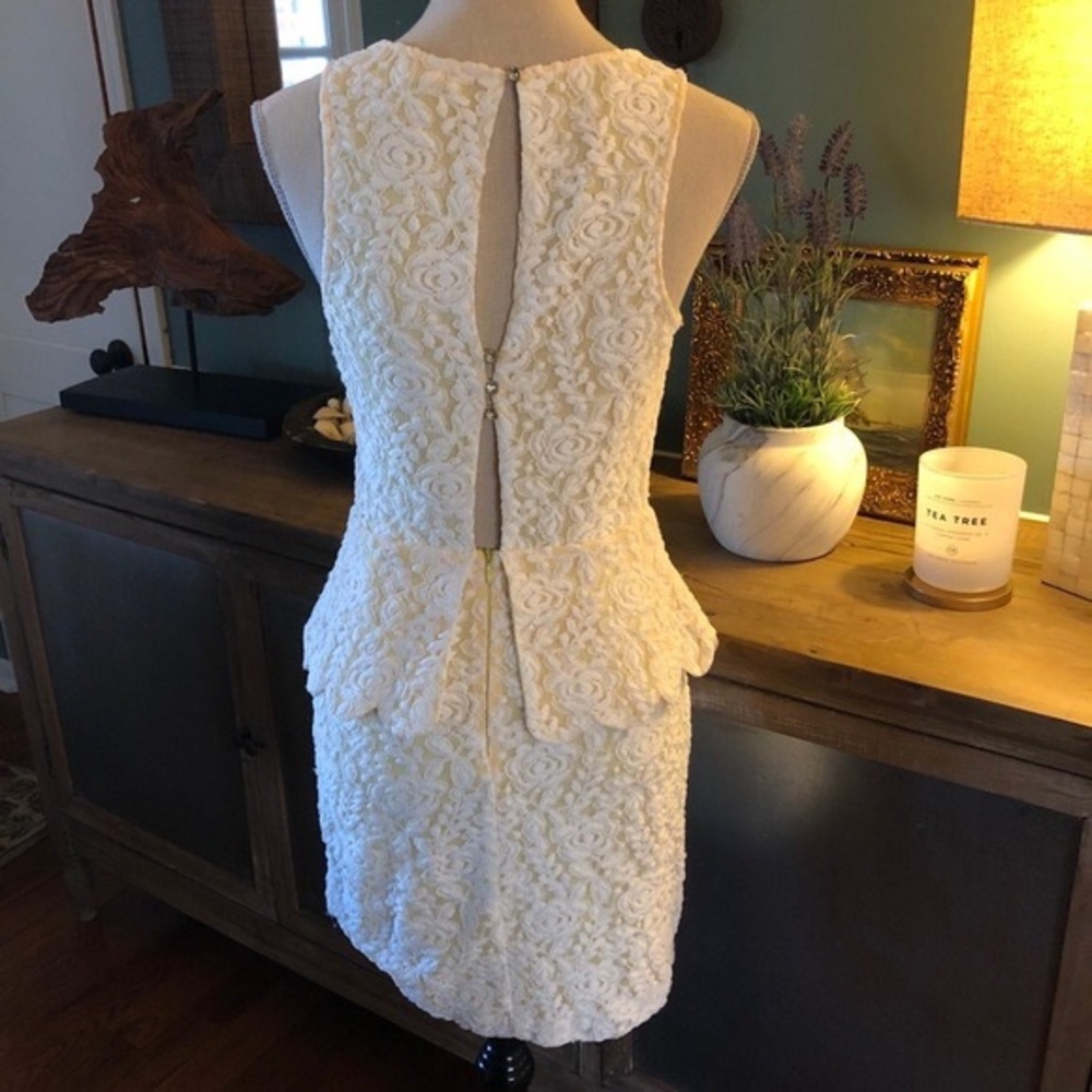 Chelsea & Violet Peplum Cocktail Dress